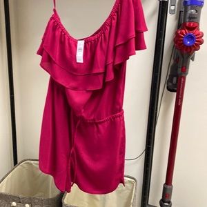 Loft magenta romper
